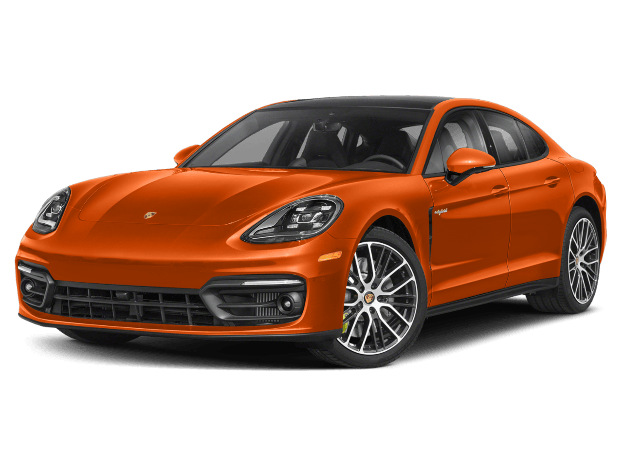 2022 Porsche Panamera 4 E-Hybrid - Front 3/4, facing to the left