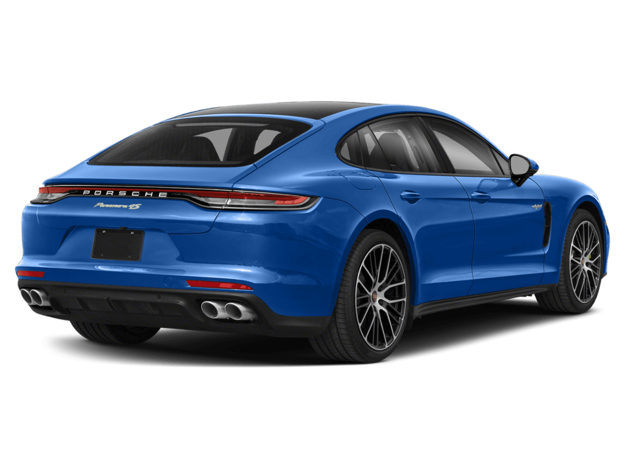 2022 Porsche Panamera 4S E-Hybrid Executive - Rear 3/4, facing to the right
