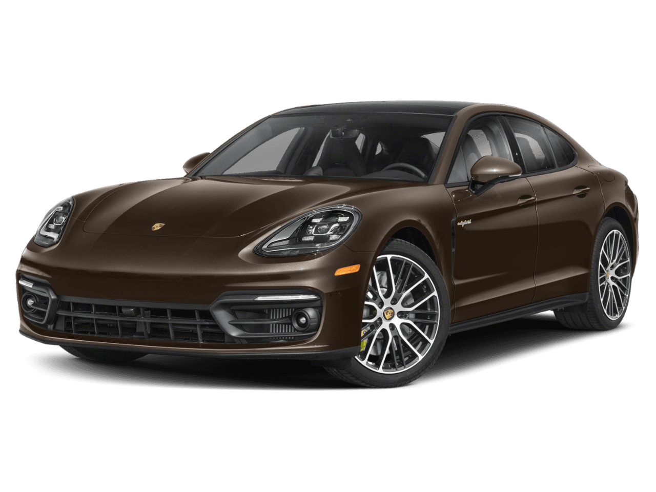 2022 Porsche Panamera Turbo S E-Hybrid - Front 3/4, facing to the left