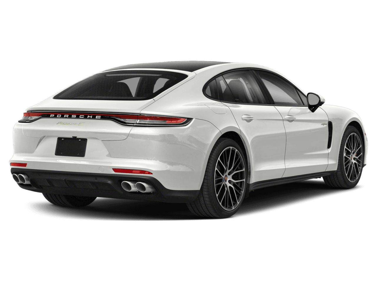 2022 Porsche Panamera Turbo S E-Hybrid - Rear 3/4, facing to the right