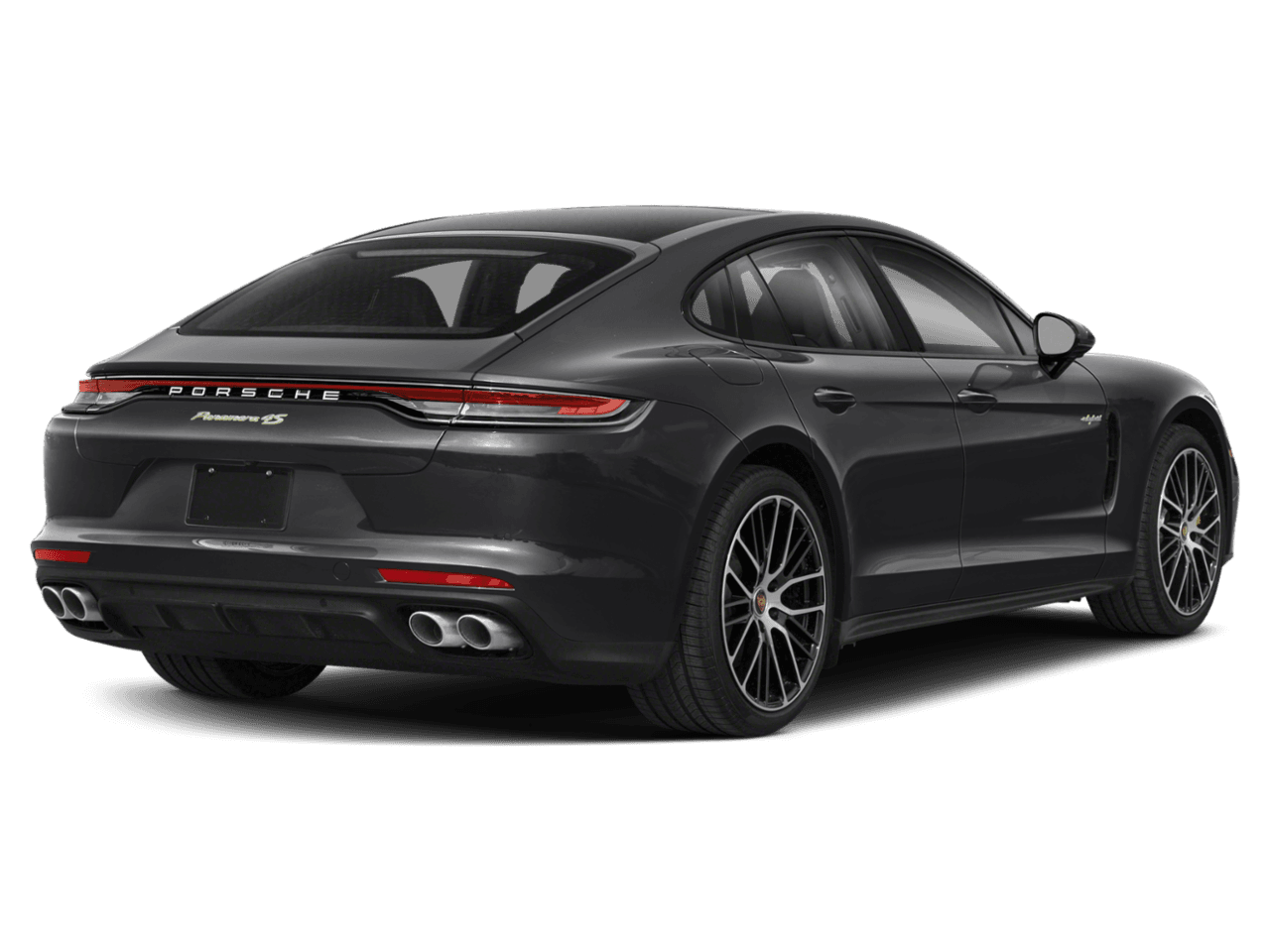 2022 Porsche Panamera Turbo S E-Hybrid Executive - Rear 3/4, facing to the right