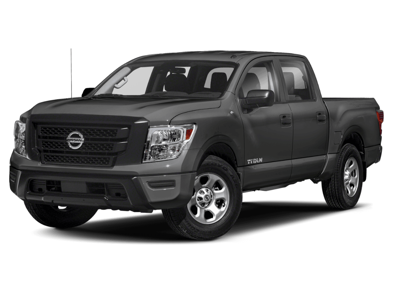 2022 Nissan Titan S - Front 3/4, facing to the left