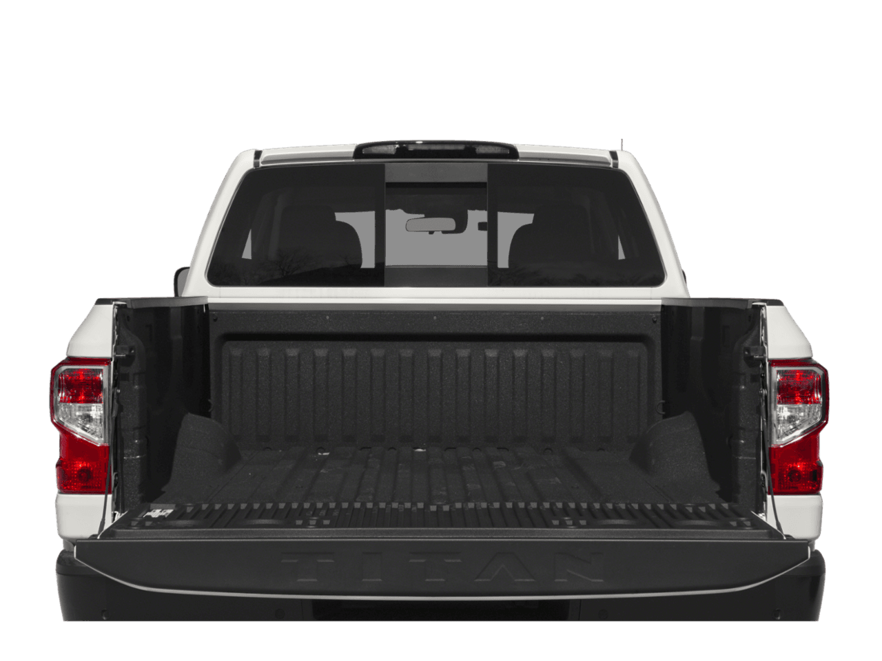 2022 Nissan Titan S - Interior Trunk with Hatch Open Feature