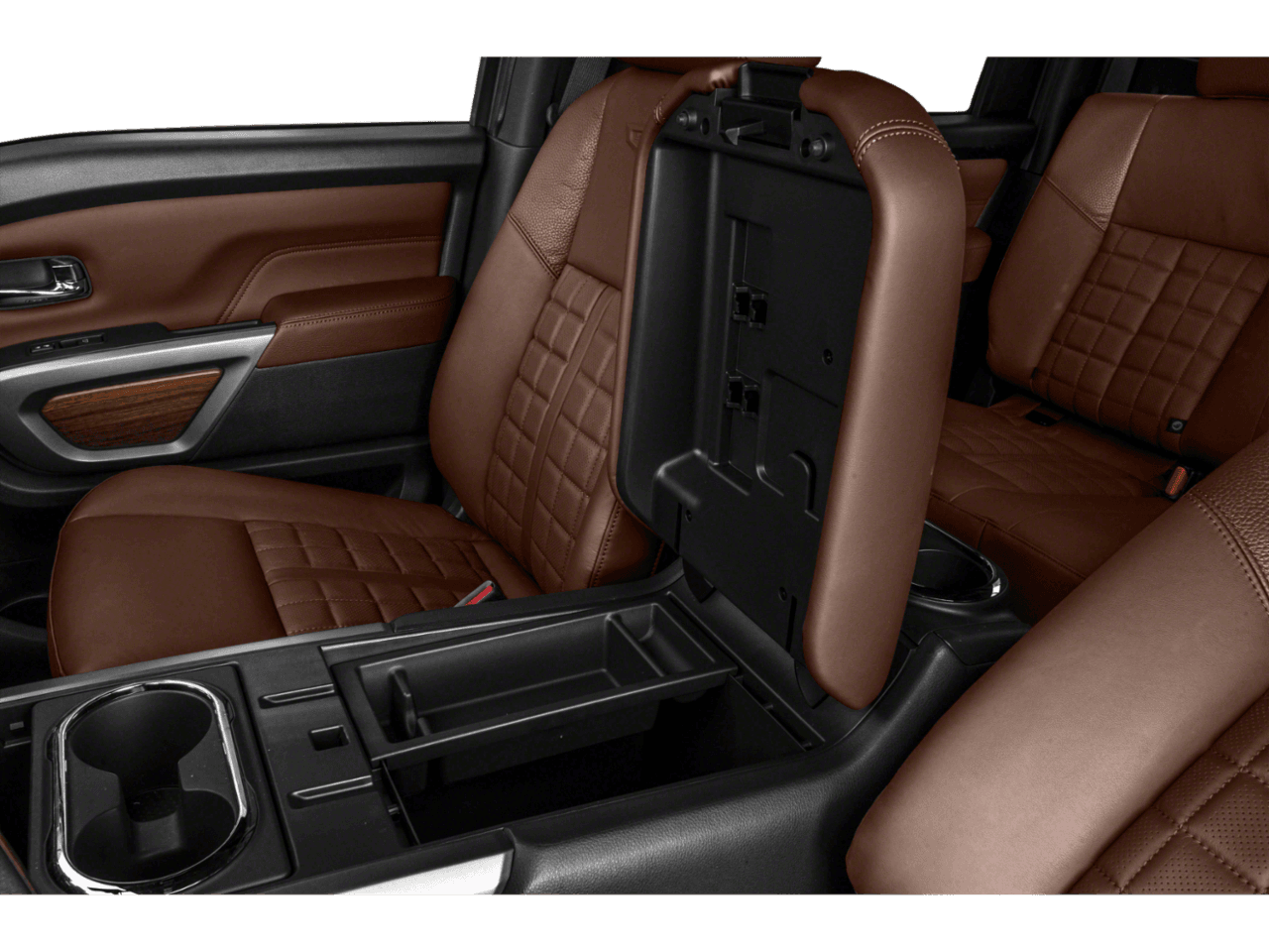 2022 Nissan Titan Platinum Reserve - Interior Center Storage Console