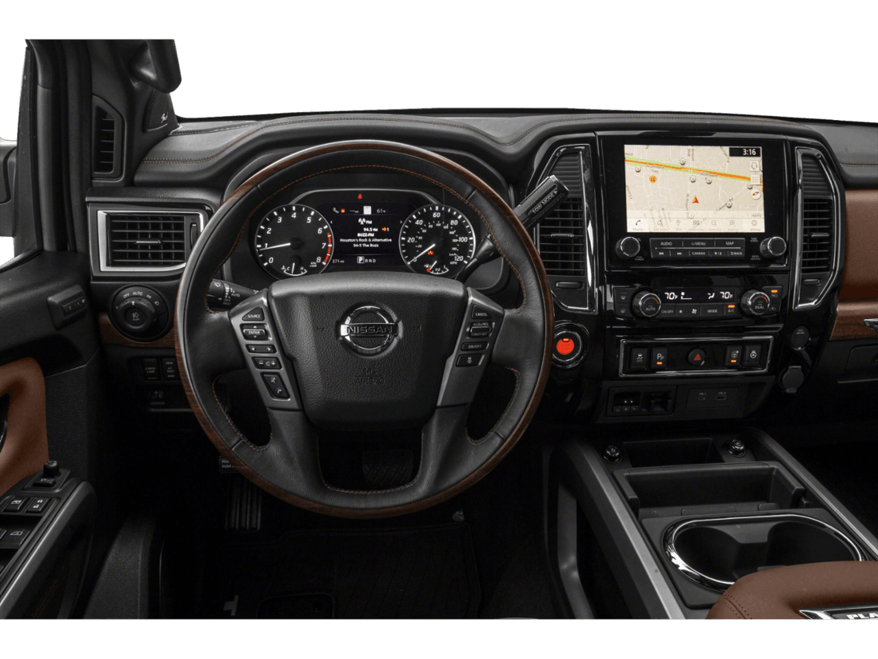 2022 Nissan Titan Platinum Reserve - Interior Drivers Dash