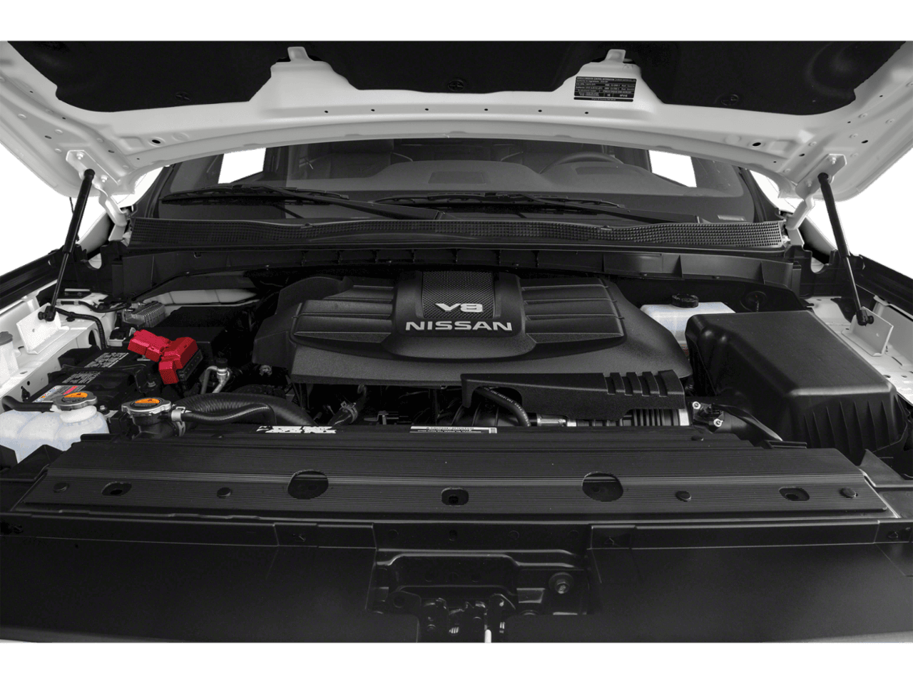 2022 Nissan Titan Platinum Reserve - Interior Engine Shot Feature