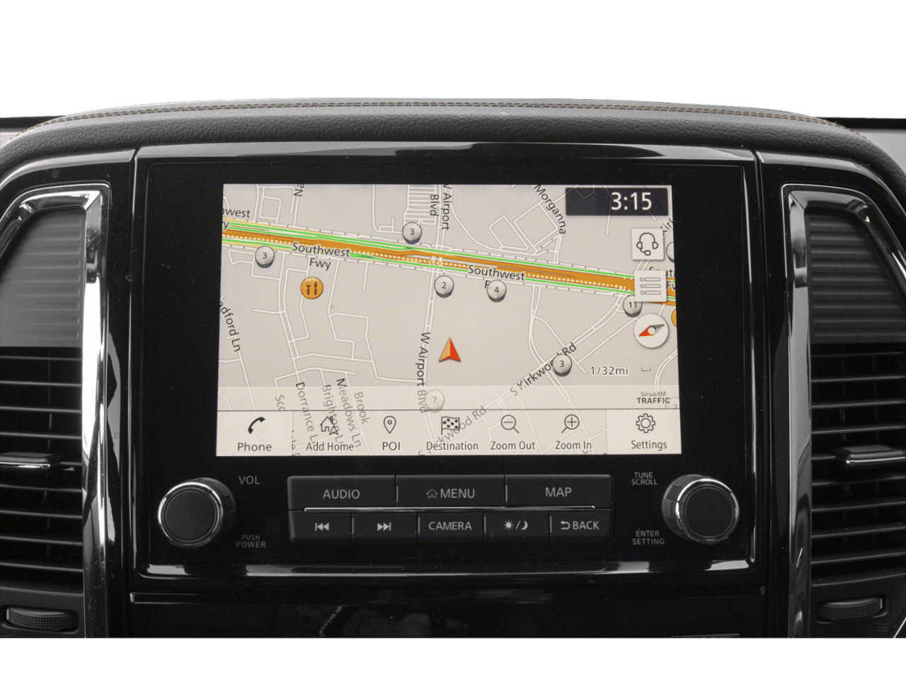 2022 Nissan Titan Platinum Reserve - Interior Navigation System