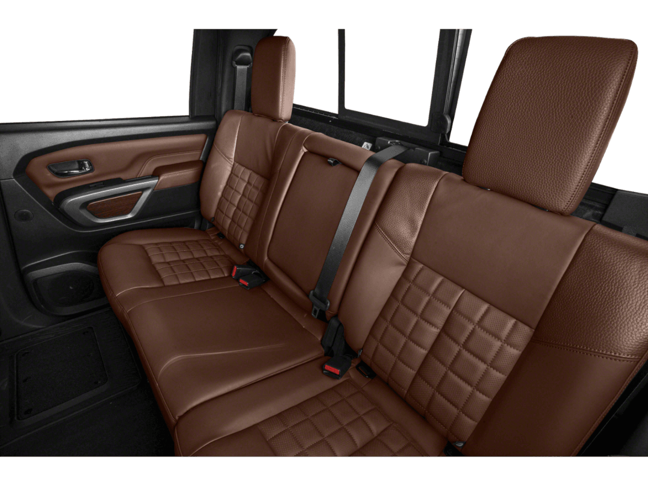 2022 Nissan Titan Platinum Reserve - Interior Rear seats