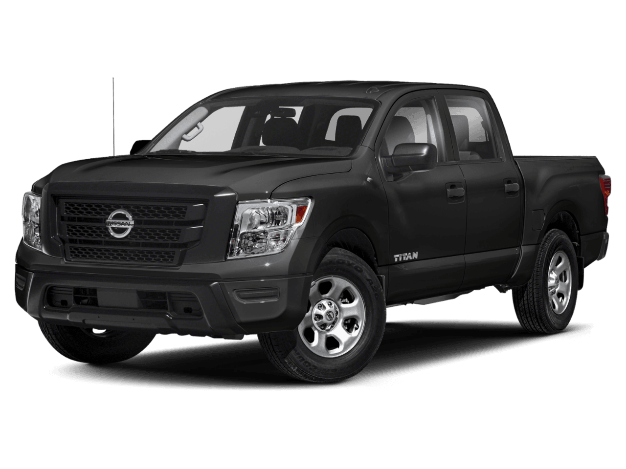 2022 Nissan Titan S - Front 3/4, facing to the left