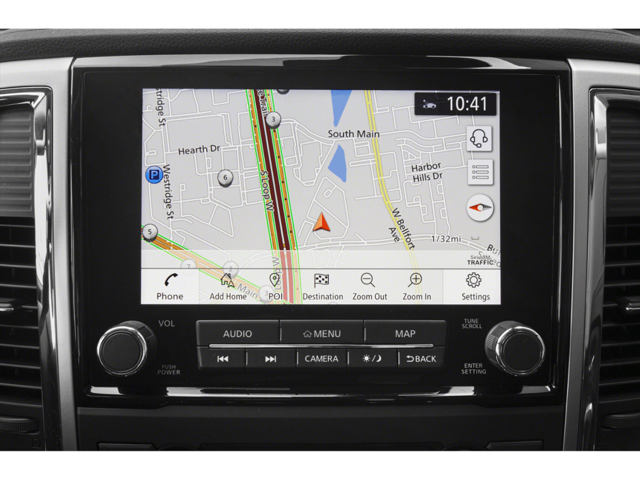 2022 Nissan Titan SV - Interior Navigation System