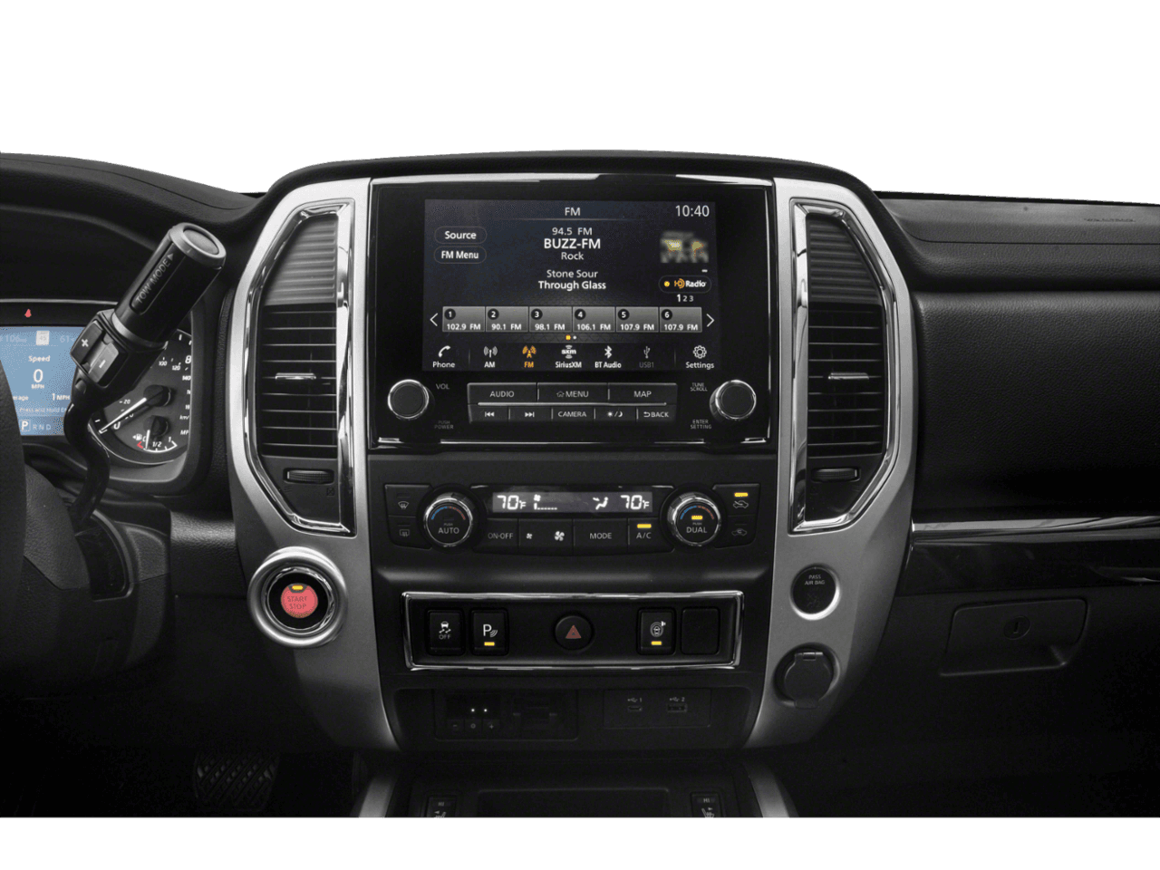2022 Nissan Titan SV - Interior Stereo System