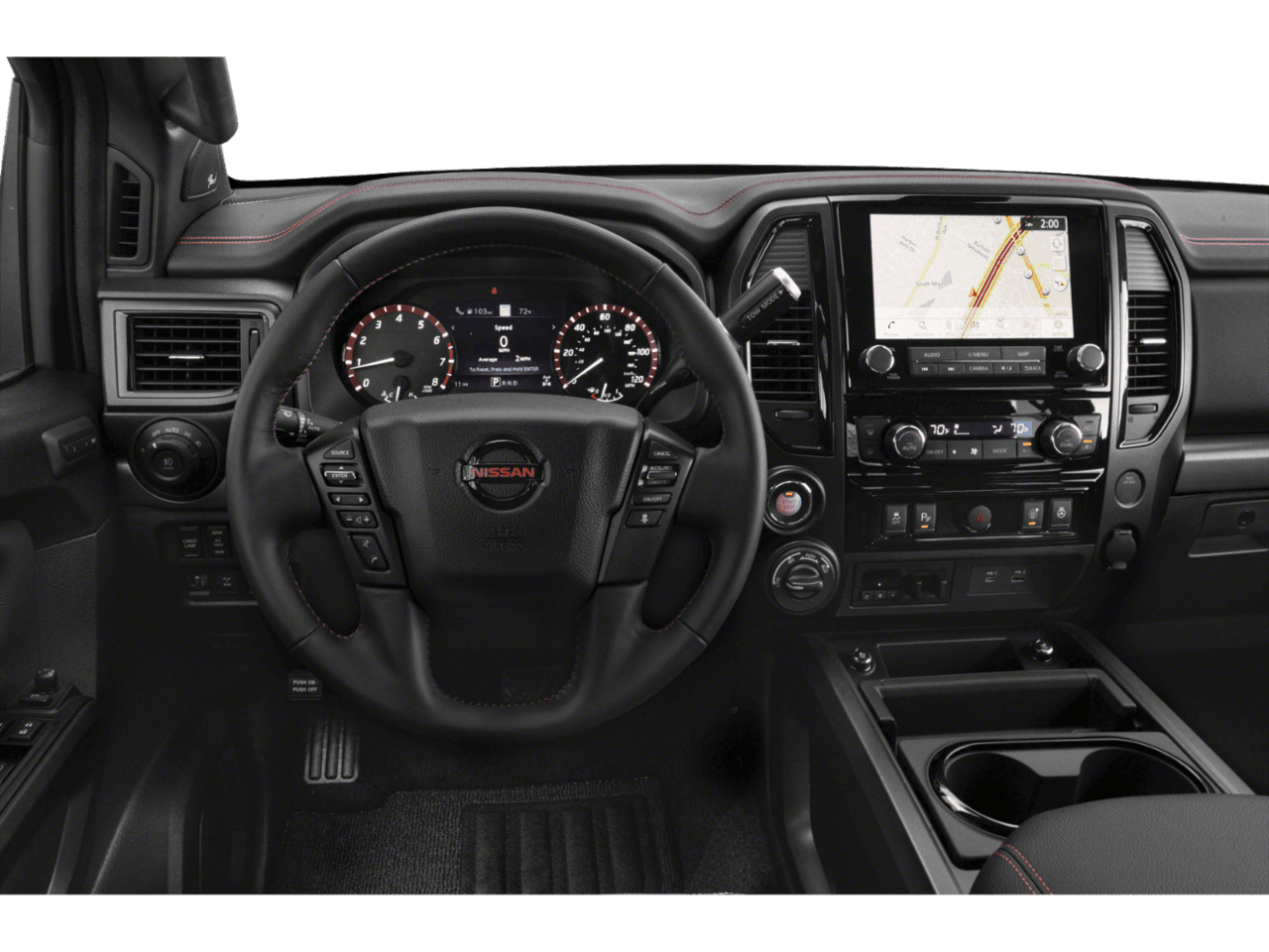 2022 Nissan Titan PRO-4X - Interior Drivers Dash