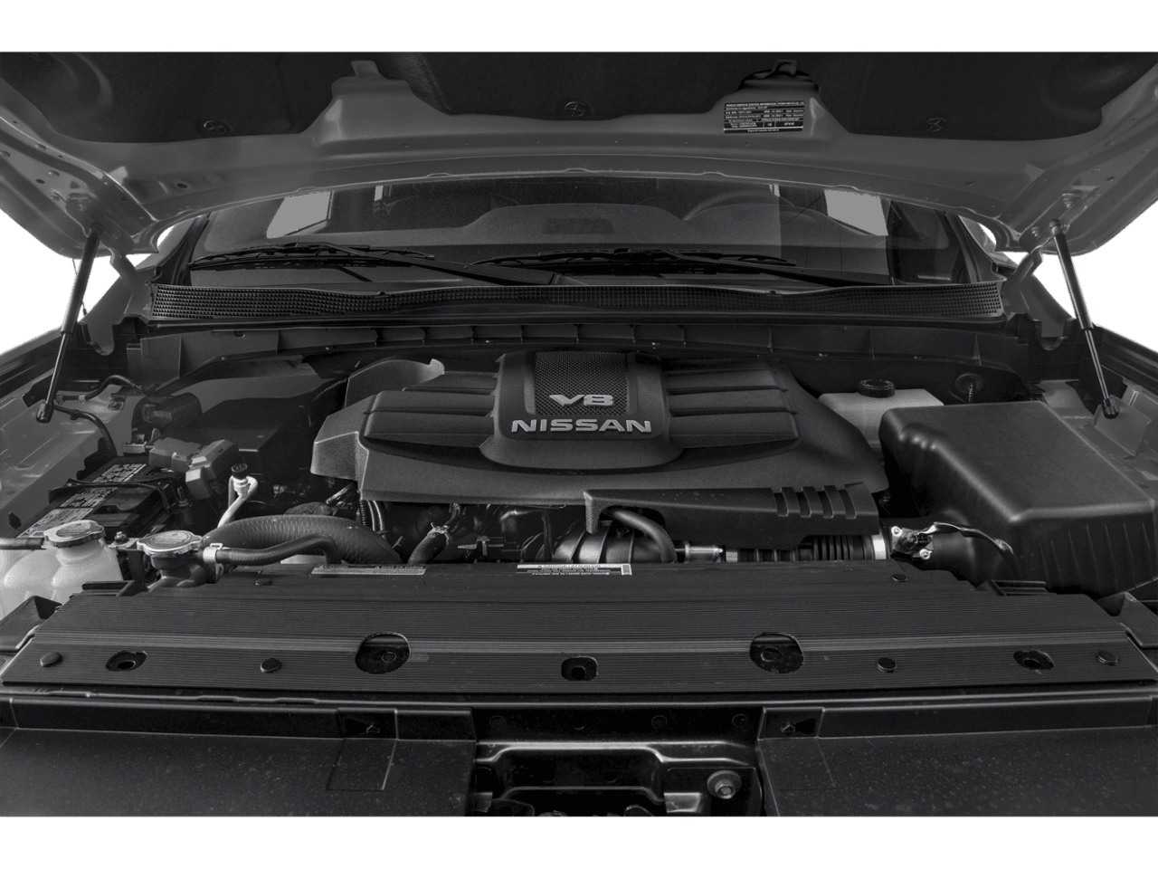 2022 Nissan Titan PRO-4X - Interior Engine Shot Feature