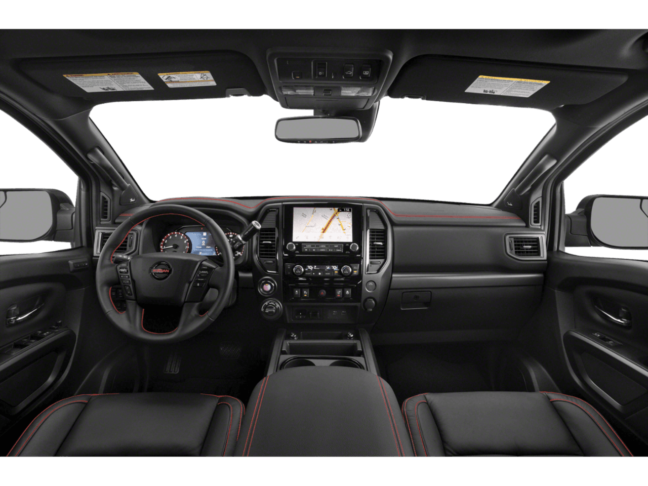 2022 Nissan Titan PRO-4X - Interior Full Dash Basic