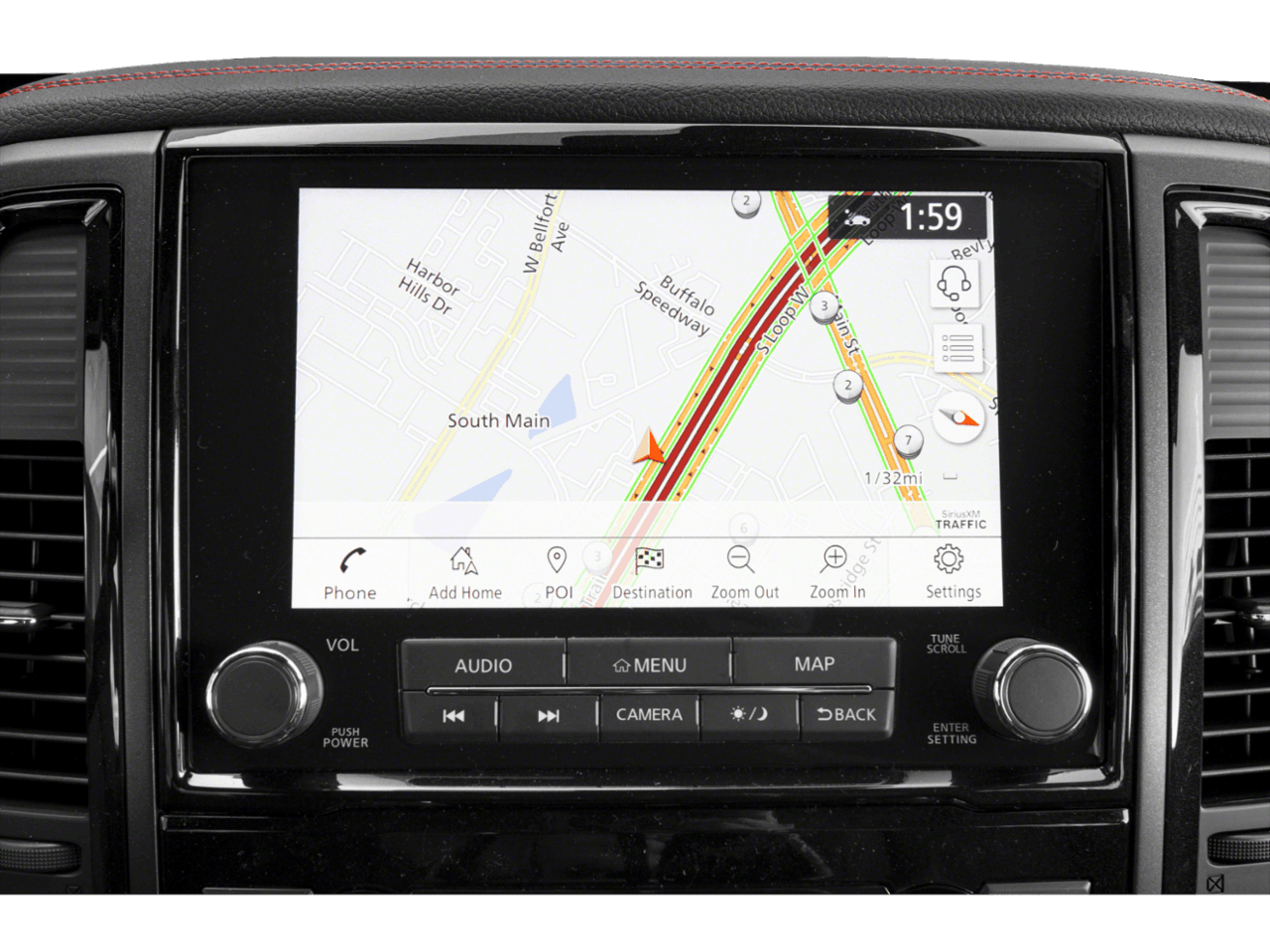 2022 Nissan Titan PRO-4X - Interior Navigation System