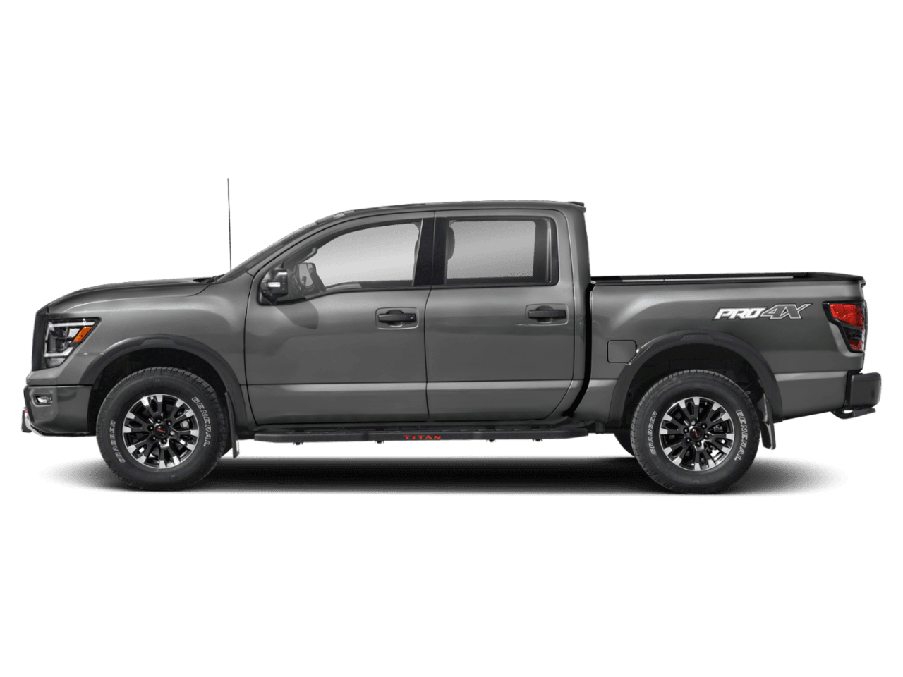 2022 Nissan Titan PRO-4X - Profile, facing to the left