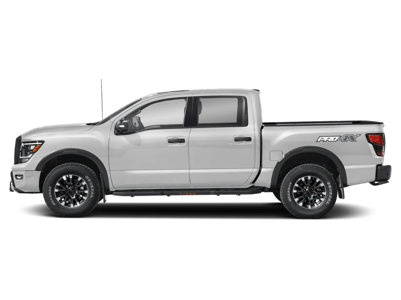 2022 Nissan Titan PRO-4X - Profile, facing to the left