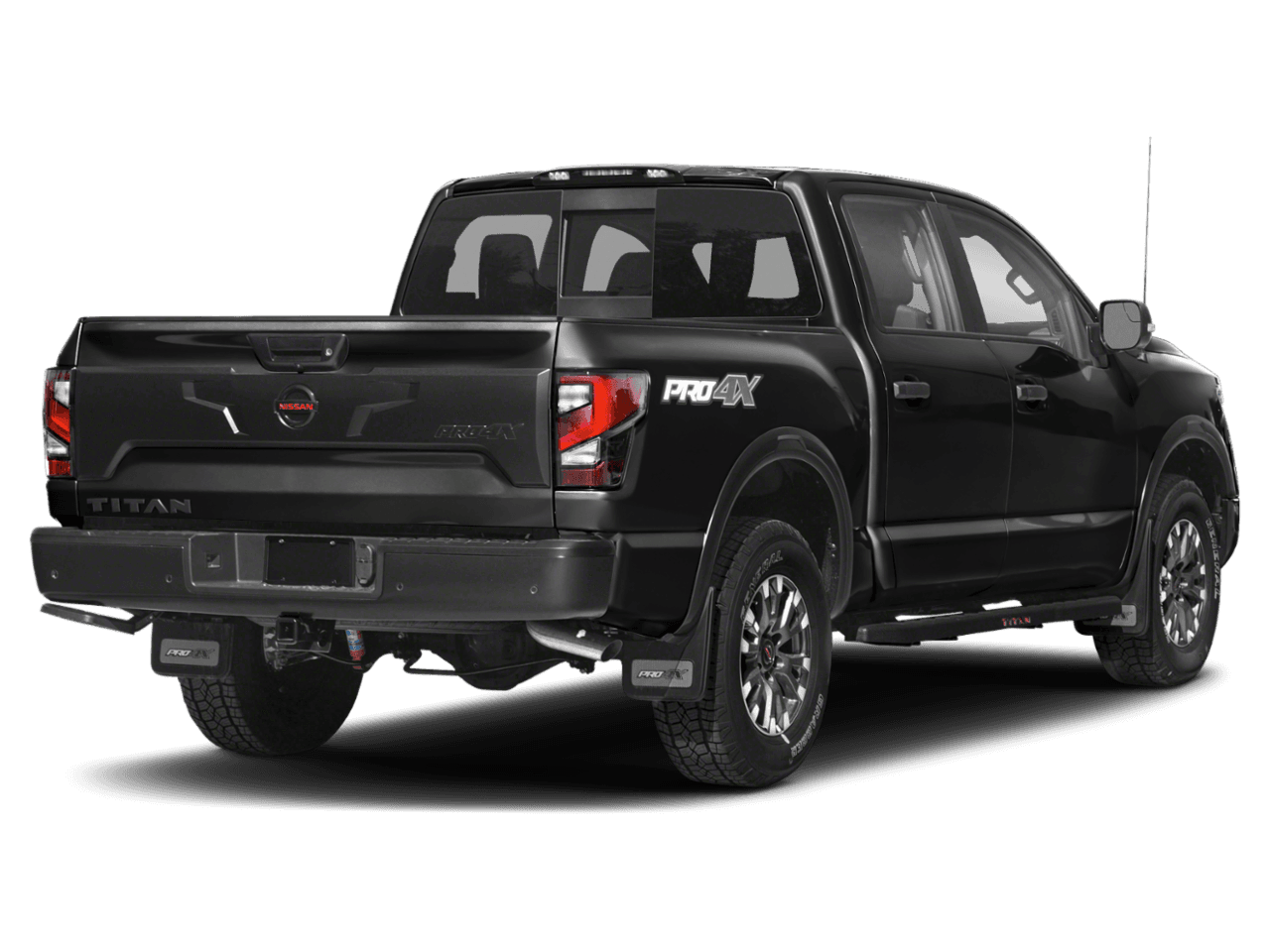 2022 Nissan Titan PRO-4X - Rear 3/4, facing to the right
