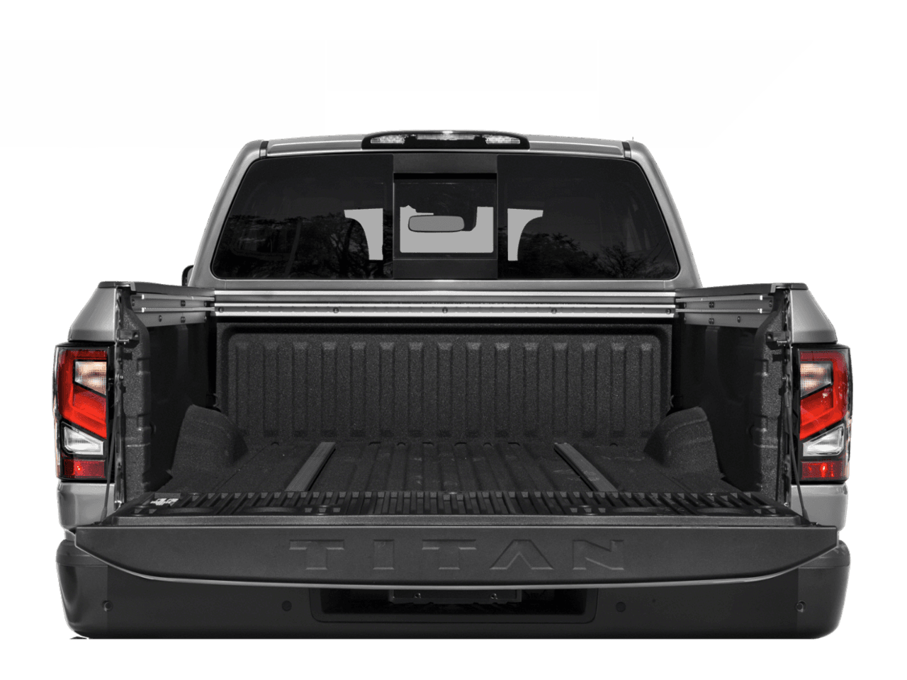 2022 Nissan Titan PRO-4X - Interior Trunk with Hatch Open Feature