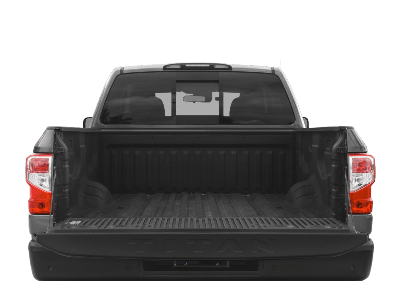 2022 Nissan Titan S - Interior Trunk with Hatch Open Feature