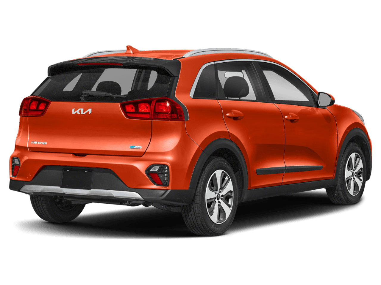 2022 Kia Niro LXS - Rear 3/4, facing to the right
