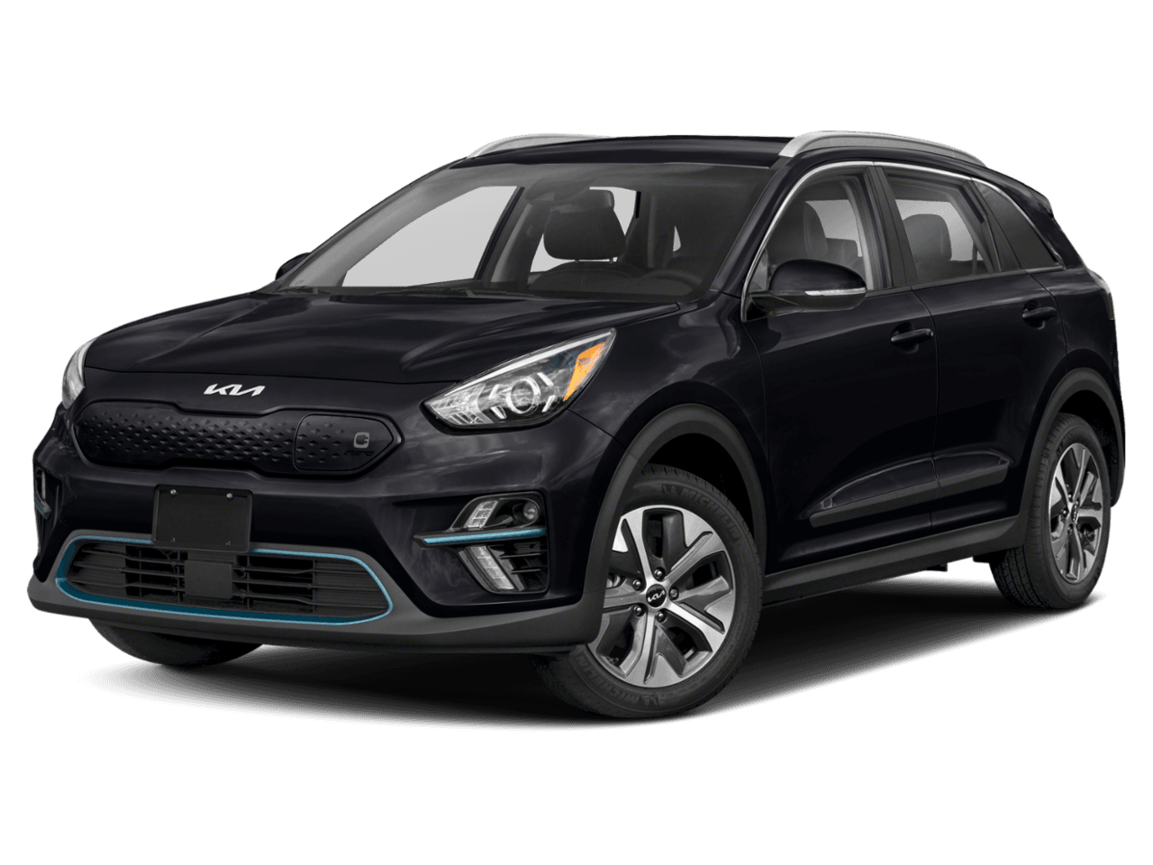 2022 Kia Niro EV EX - Front 3/4, facing to the left