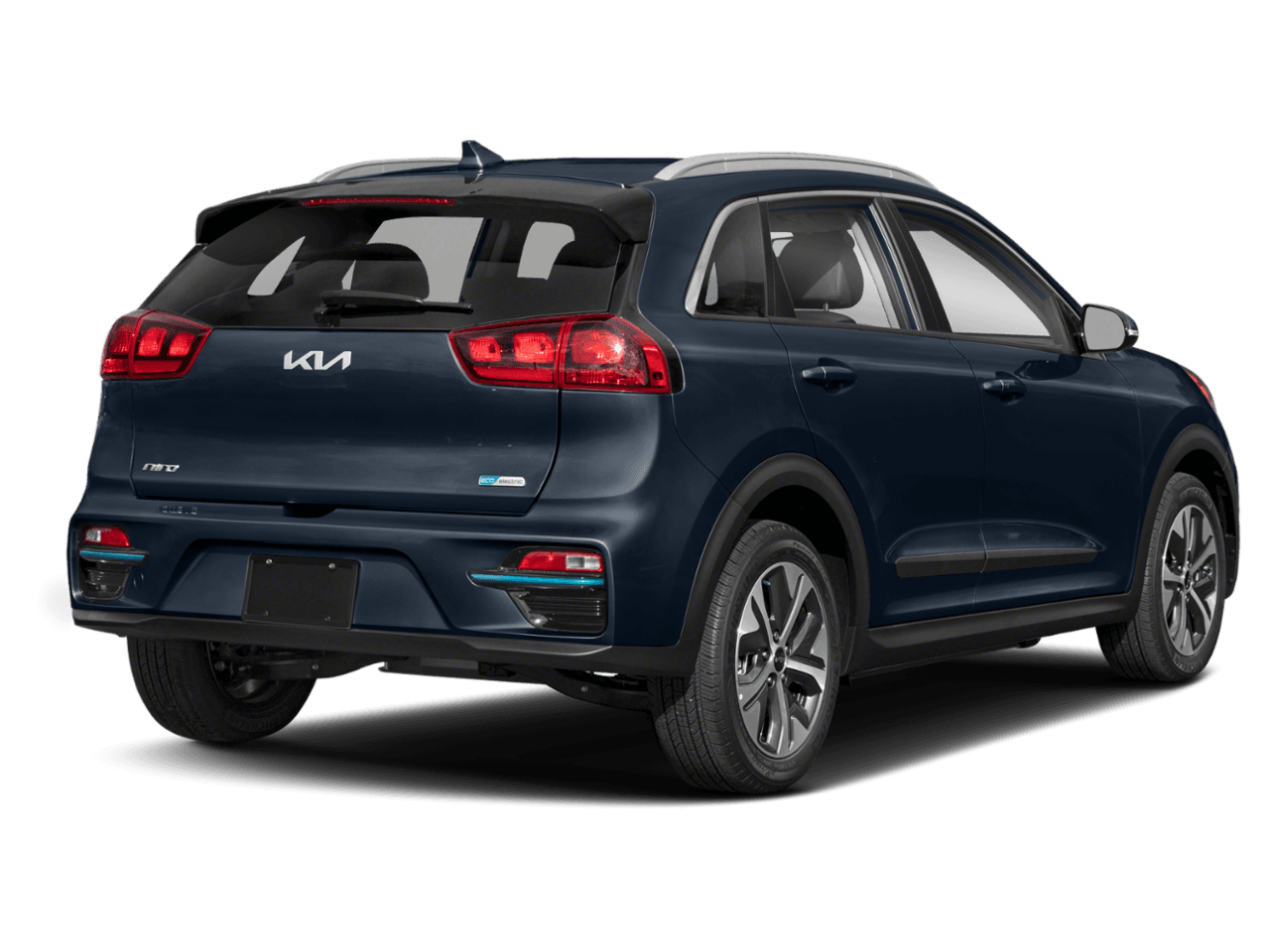 2022 Kia Niro EV EX - Rear 3/4, facing to the right
