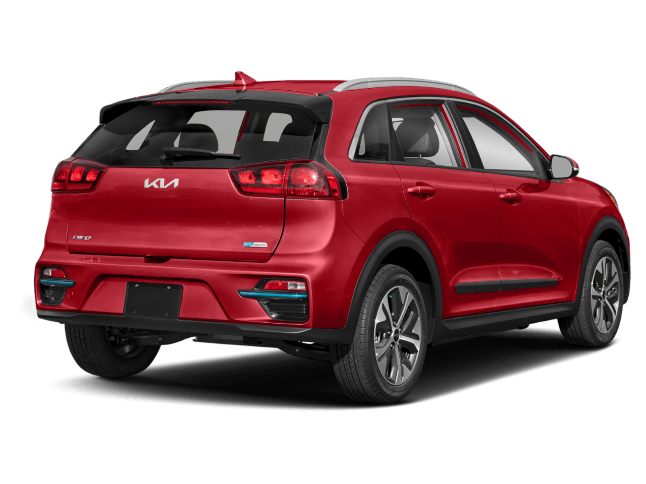 2022 Kia Niro EV EX - Rear 3/4, facing to the right