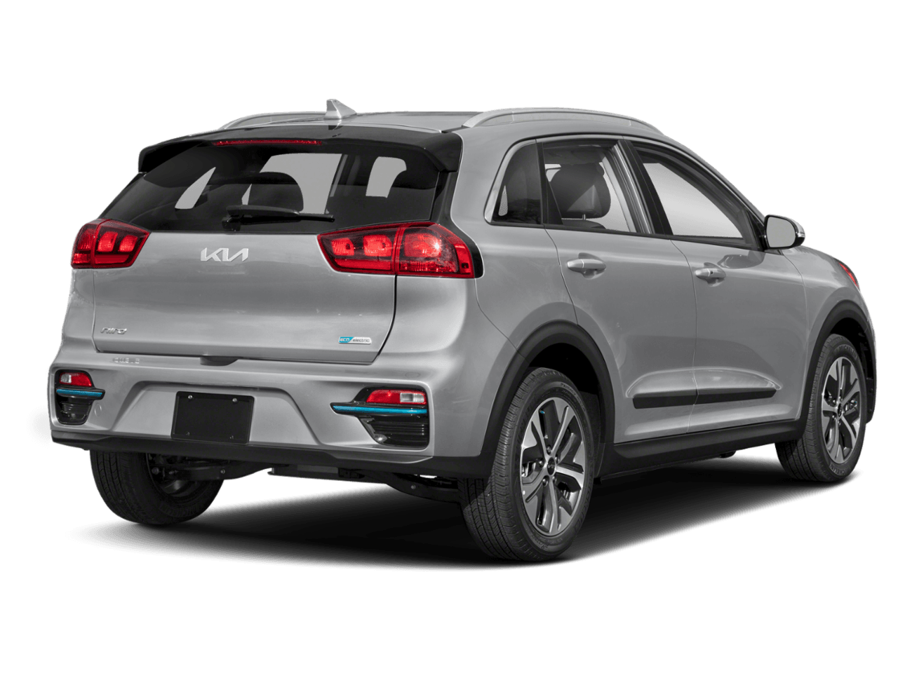 2022 Kia Niro EV EX - Rear 3/4, facing to the right