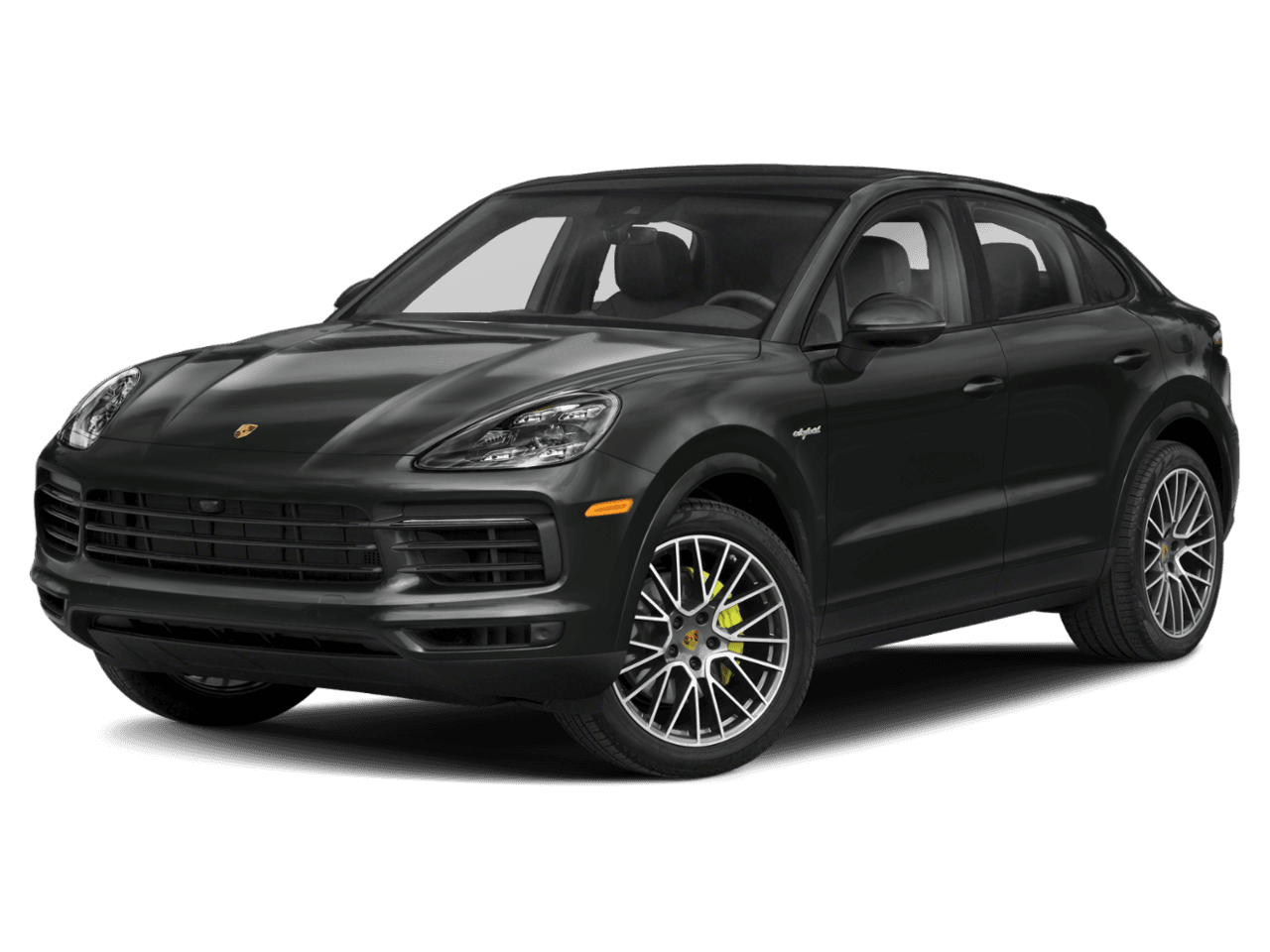 2022 Porsche Cayenne E-Hybrid - Front 3/4, facing to the left