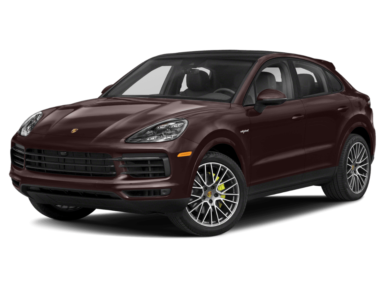 2022 Porsche Cayenne E-Hybrid - Front 3/4, facing to the left