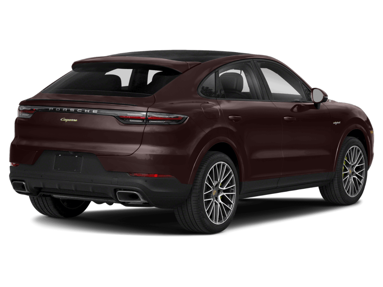 2022 Porsche Cayenne E-Hybrid - Rear 3/4, facing to the right