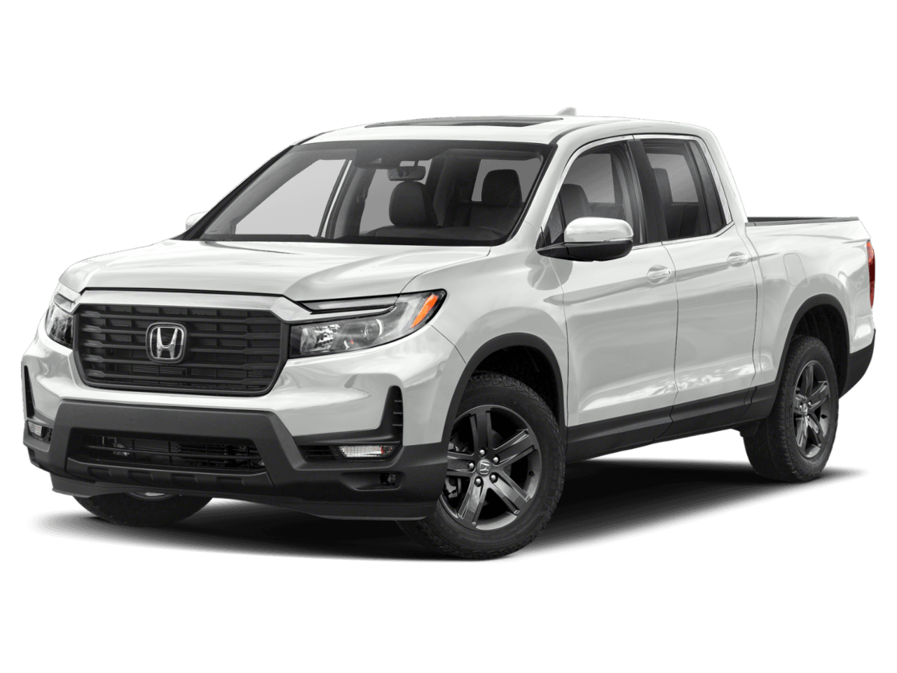 2022 Honda Ridgeline RTL - Front 3/4, facing to the left