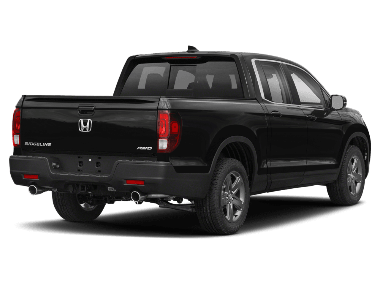 2022 Honda Ridgeline RTL - Rear 3/4, facing to the right