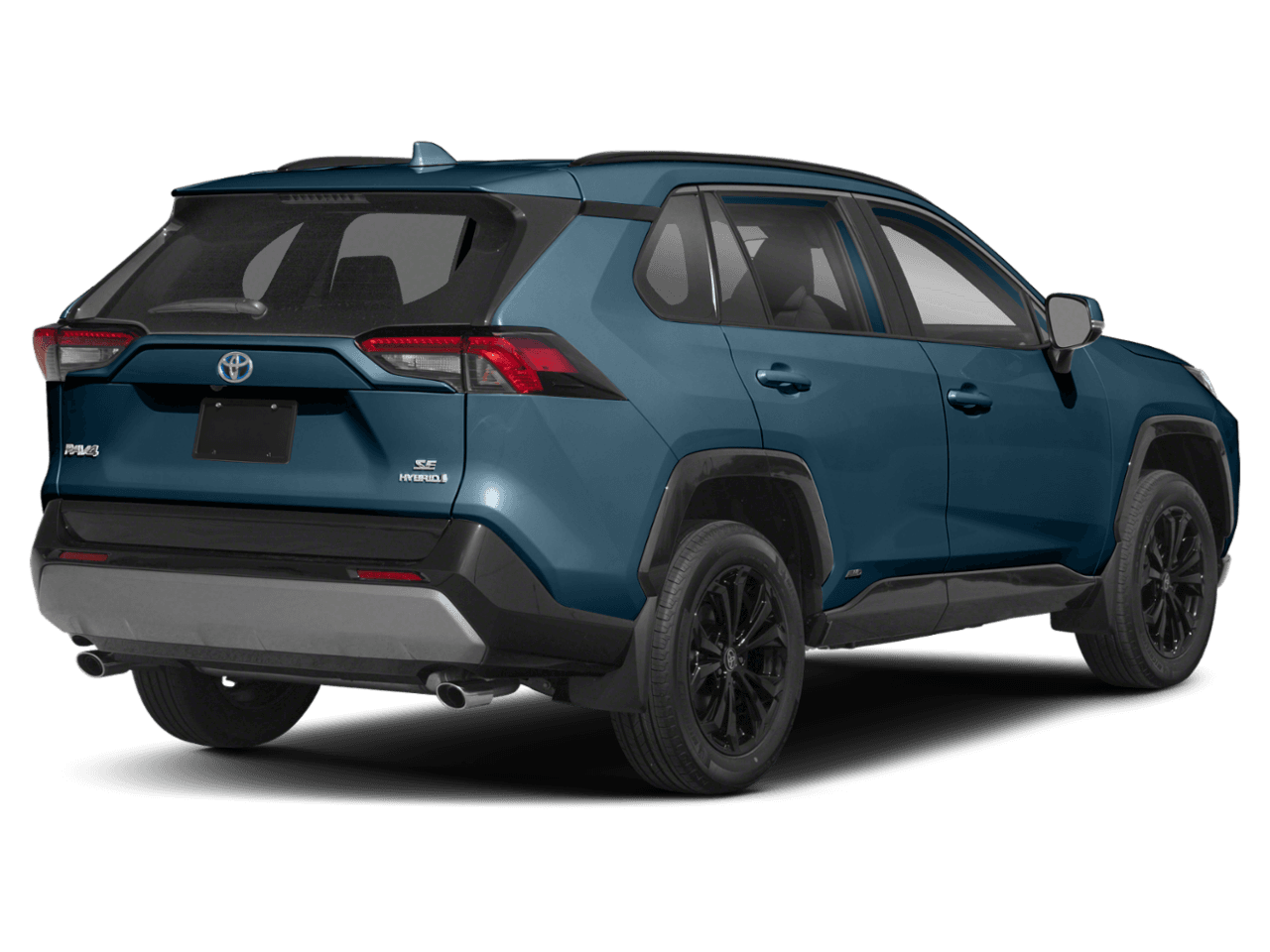 2022 Toyota RAV4 Hybrid SE - Rear 3/4, facing to the right