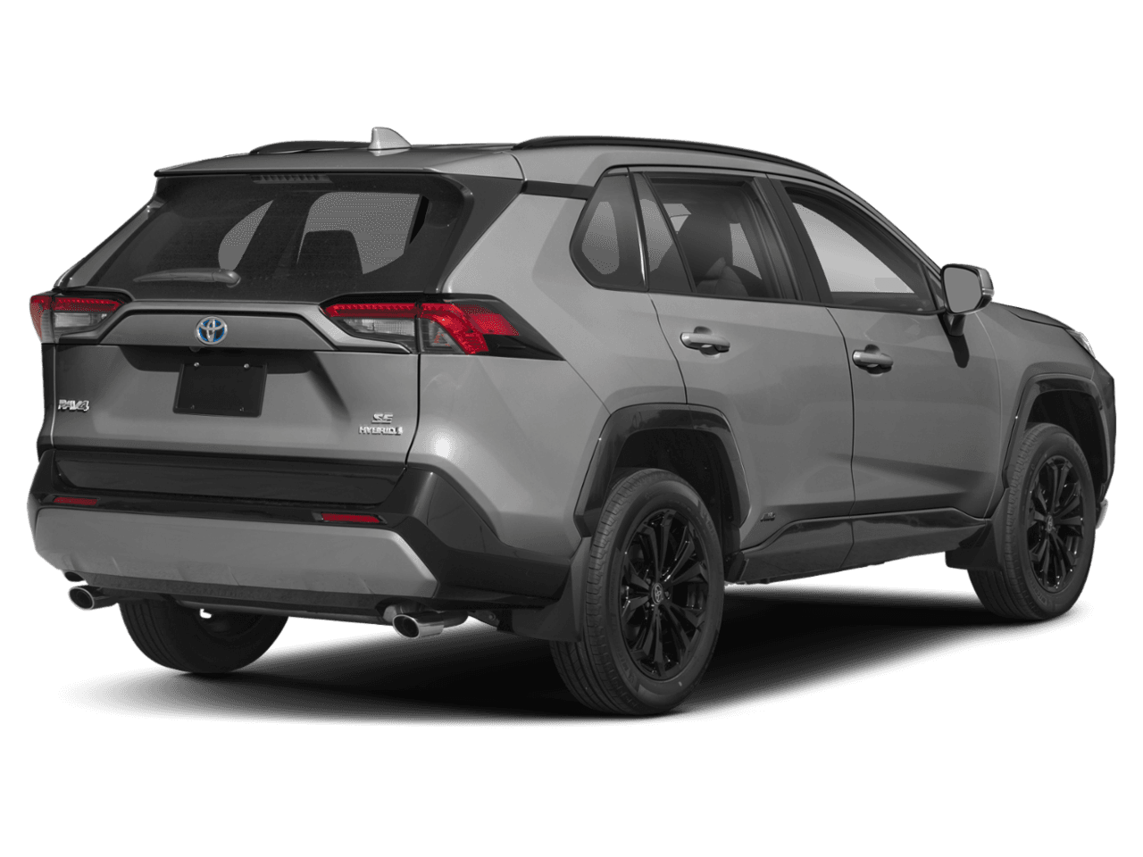 2022 Toyota RAV4 Hybrid SE - Rear 3/4, facing to the right