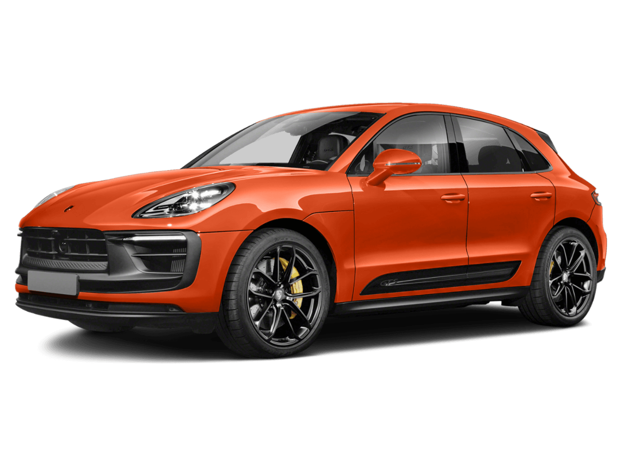 2022 Porsche Macan GTS - Front 3/4, facing to the left
