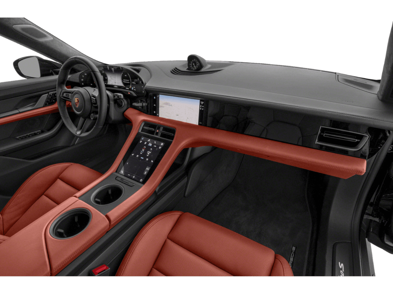 2022 Porsche Taycan Turbo - Interior Passenger Dash