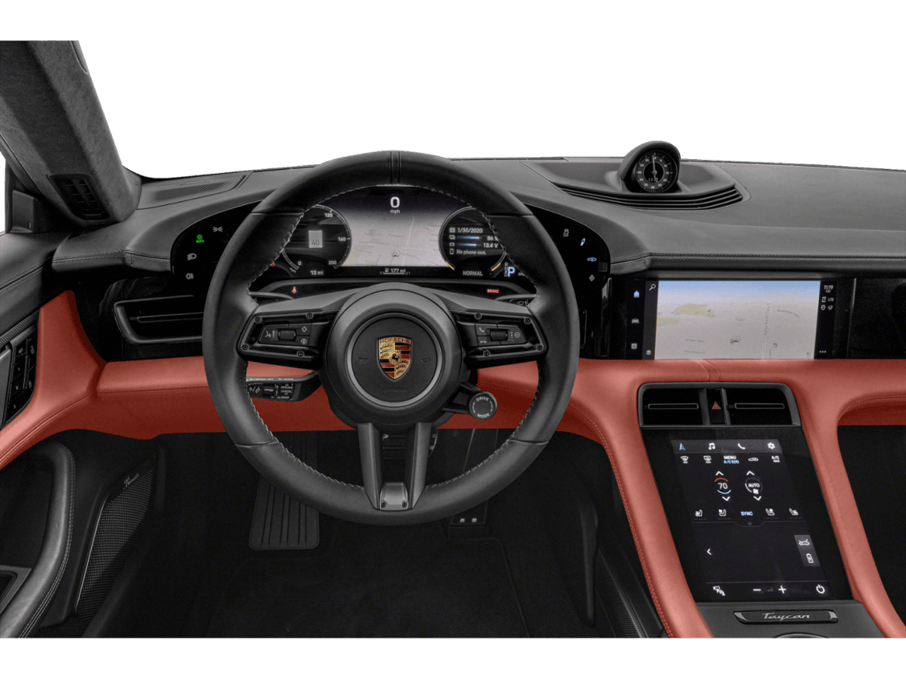 2022 Porsche Taycan Turbo S - Interior Drivers Dash