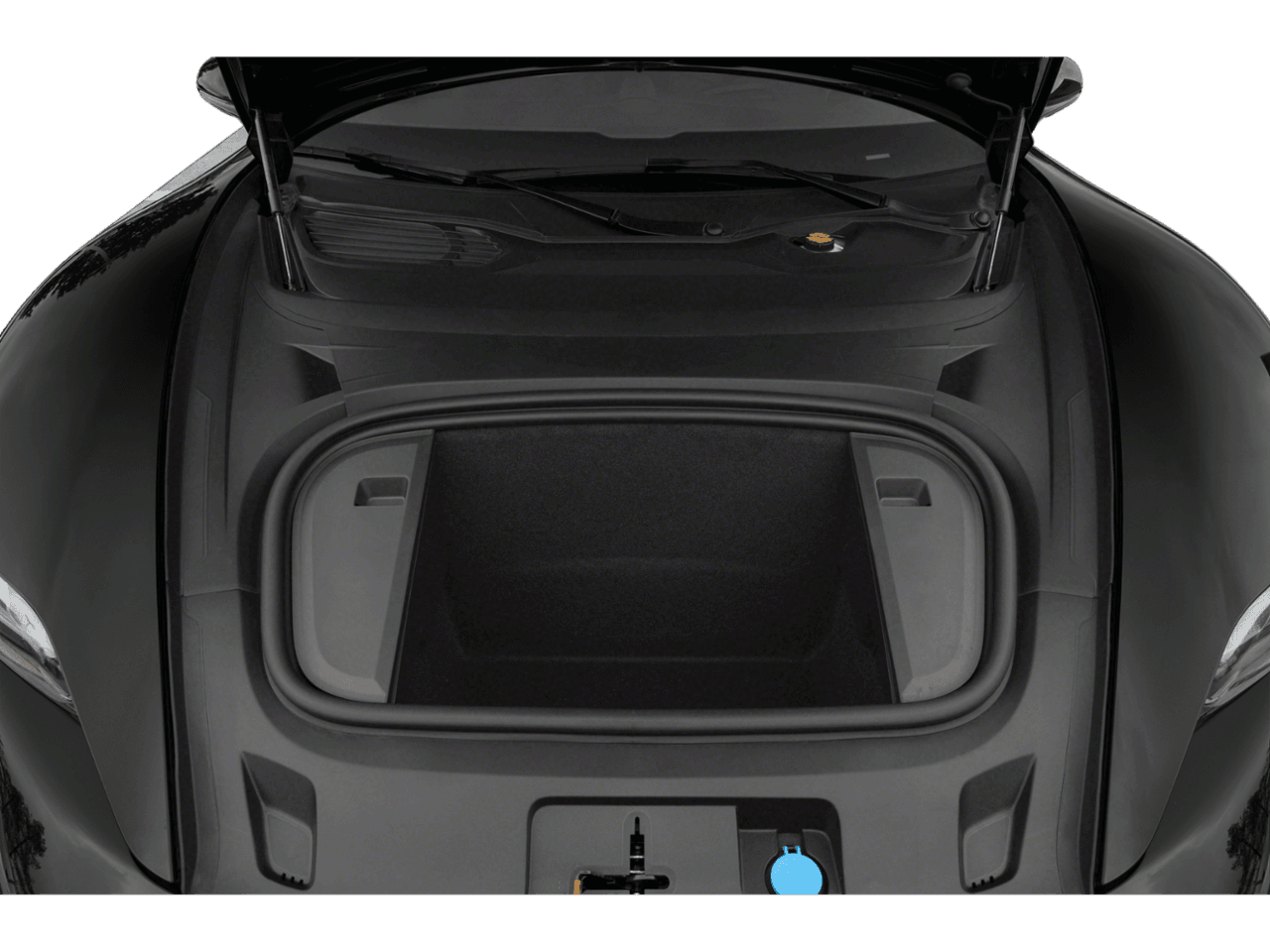 2022 Porsche Taycan Turbo S - Interior Engine Shot Feature