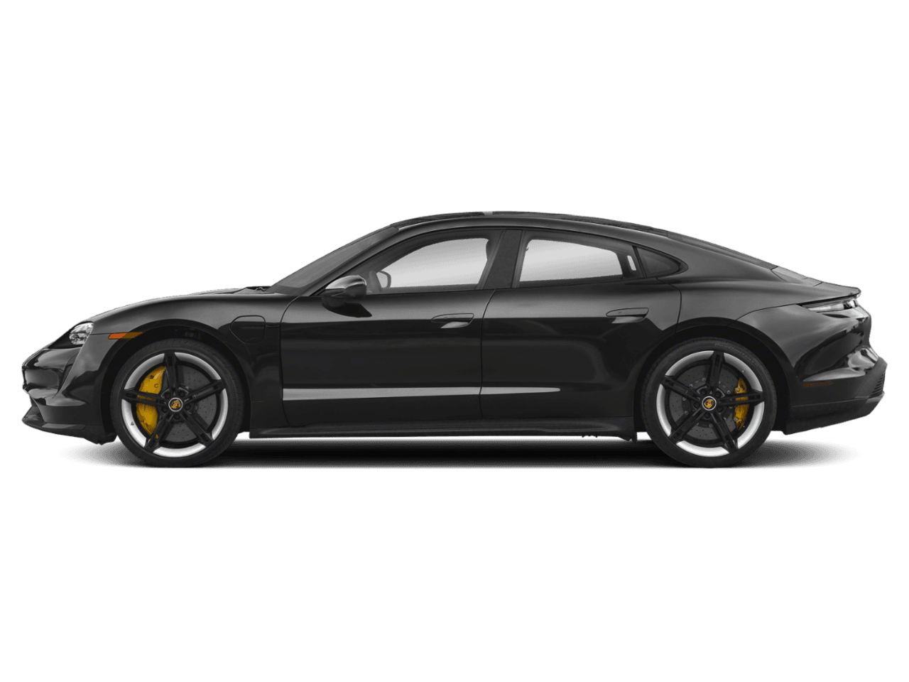 2022 Porsche Taycan Turbo S - Profile, facing to the left