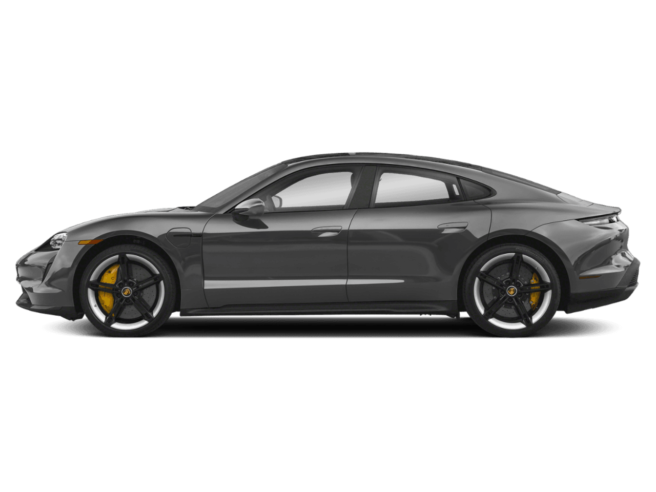 2022 Porsche Taycan Turbo S - Profile, facing to the left