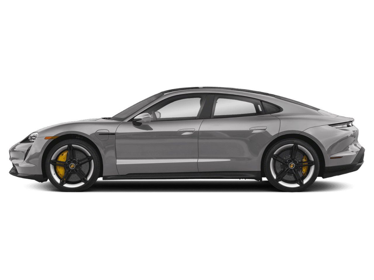 2022 Porsche Taycan Turbo S - Profile, facing to the left