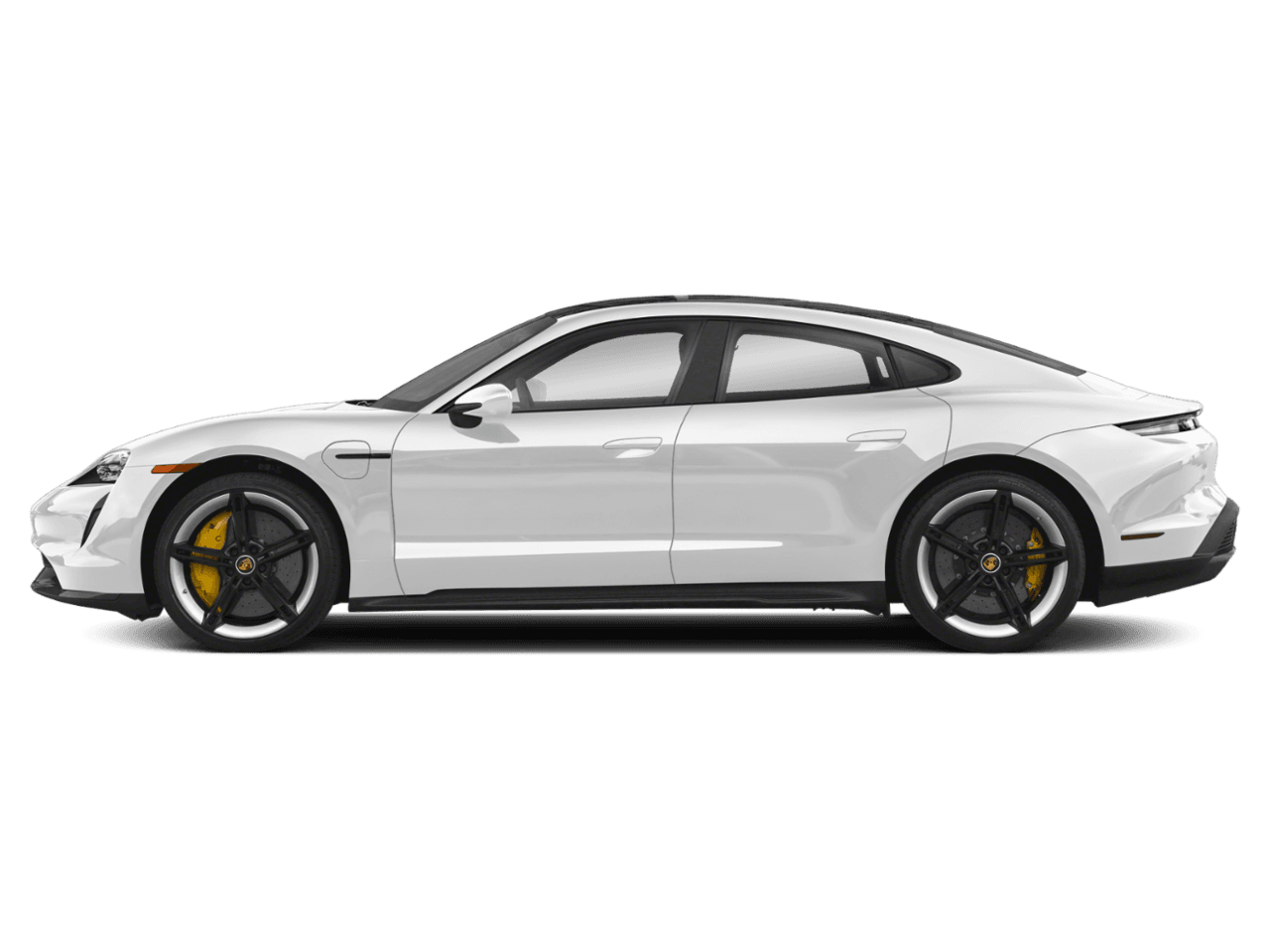 2022 Porsche Taycan Turbo S - Profile, facing to the left