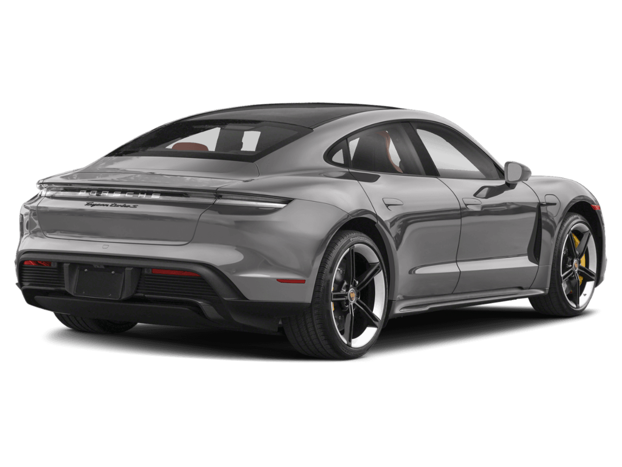 2022 Porsche Taycan  - Rear 3/4, facing to the right