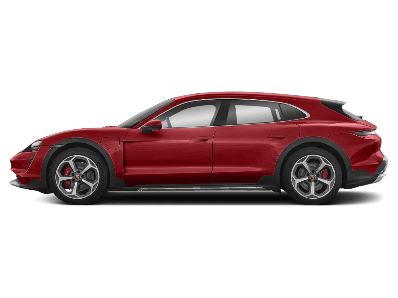 2022 Porsche Taycan 4S - Profile, facing to the left
