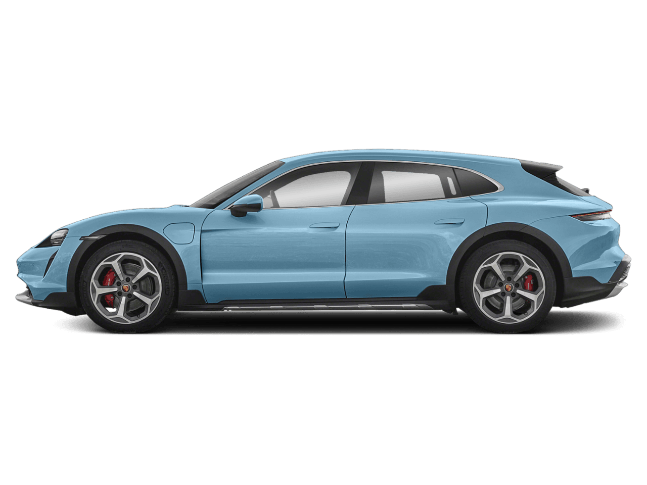 2022 Porsche Taycan 4S - Profile, facing to the left