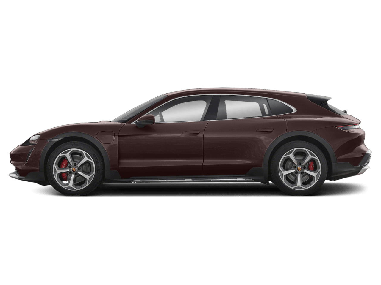 2022 Porsche Taycan Turbo S - Profile, facing to the left