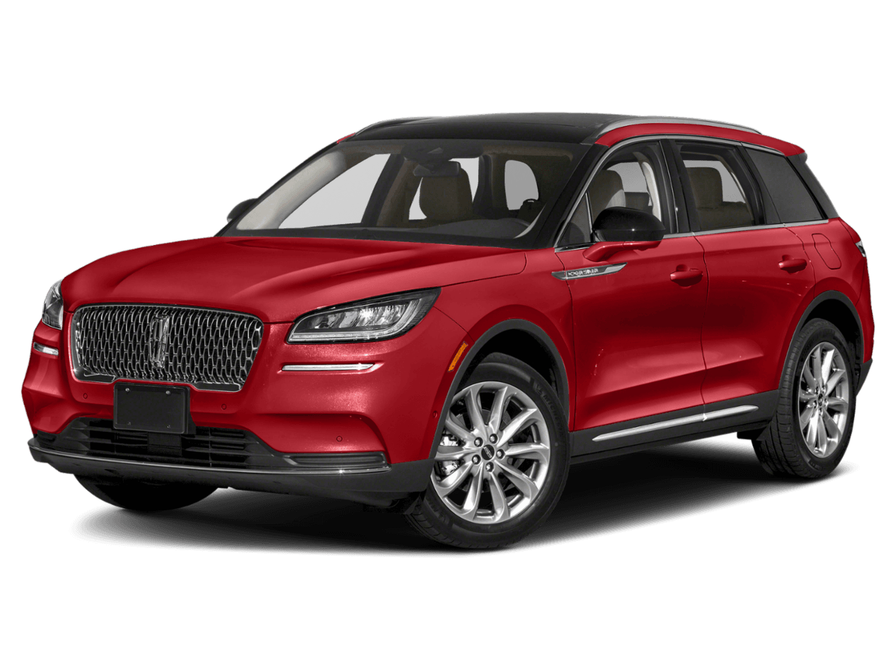 2022 Lincoln Corsair Reserve - Front 3/4, facing to the left