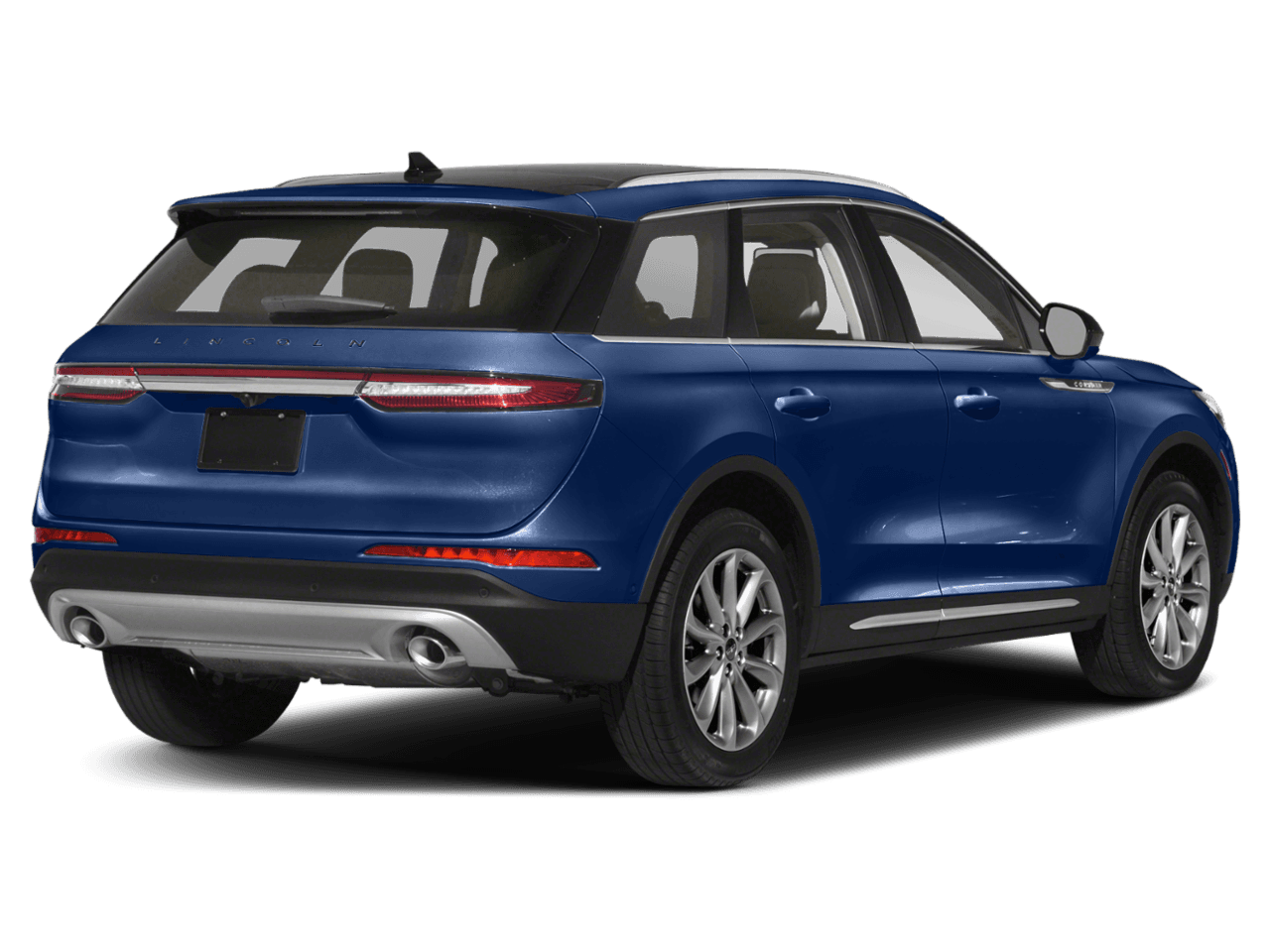 2022 Lincoln Corsair Reserve - Rear 3/4, facing to the right